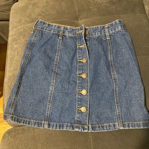 Denim skirt